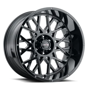 Vision Wheel Off-Road – 412 ROCKER – Black – 18″x9″ 12mm – All weather Wheels – 412-8973GB12